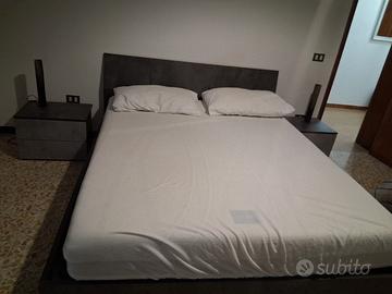 letto matrimoniale contenitore