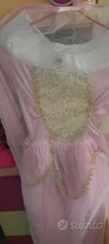 vestito principessa 7/8 anni 