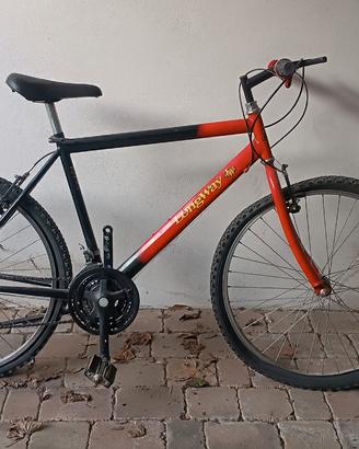 Bici Longway rossa