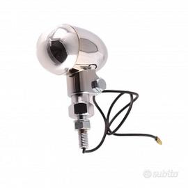 Freccia per moto custom con vetro cromato