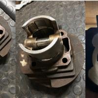 Cilindro pistone Polini 140cc Vespa 50 l r 125 et3