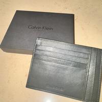 Porta carte in pelle Calvin Klein