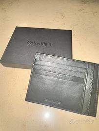 Porta carte in pelle Calvin Klein