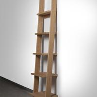 Libreria Ladder in Rovere Impiallacciato Stock