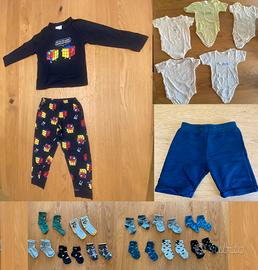 Set completo vestiti primavera bambino 3 anni