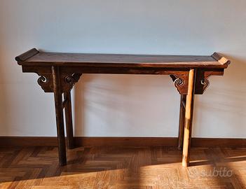 Consolle in legno di mango