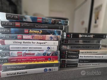 videogiochi vari ps1 ps2 ps3
