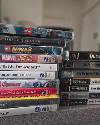 videogiochi vari ps1 ps2 ps3