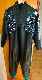 MUTA AQUASPHERE AQUASKIN FULL SUIT V3 MAN