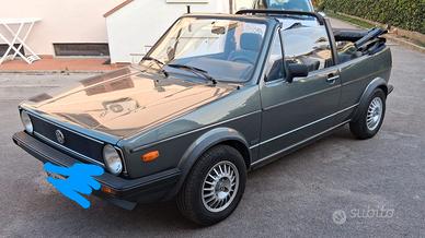 Golf cabrio modello Karmann del 1985