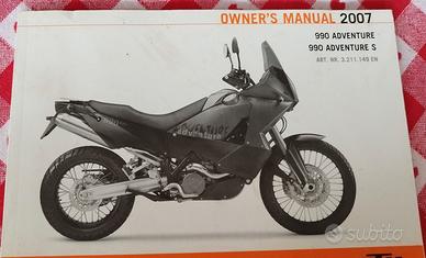 Manuale d'uso KTM 990 Adventure