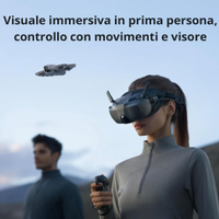 DJI Neo drone con VISORE, ancora in garanzia