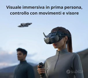 DJI Neo drone con VISORE, ancora in garanzia