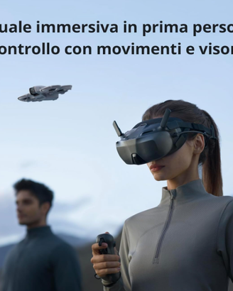 DJI Neo drone con VISORE, ancora in garanzia