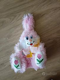 peluche coniglietto rosa