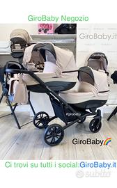 NEGOZIO ✅ Girobaby NUOVI trio tris gemellare