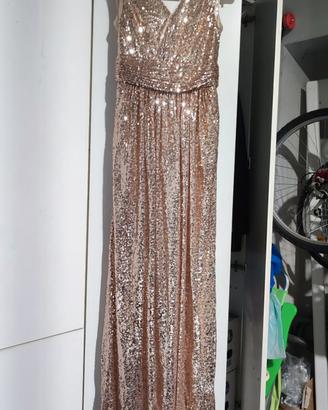 abito elegante Oro rosa 