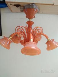 lampadario vetro di murano 
