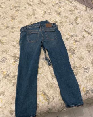 Salopette jeans gravidanza taglia M