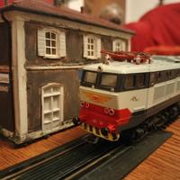 Locomotiva 656 Caimano più due vagoni a scelta 