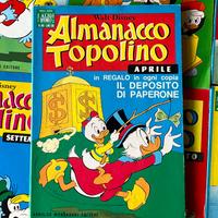 Almanacco Topolino anni 1966 - 1971