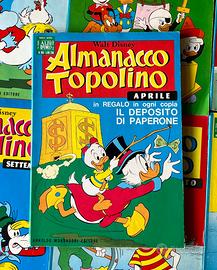 Almanacco Topolino anni 1966 - 1971
