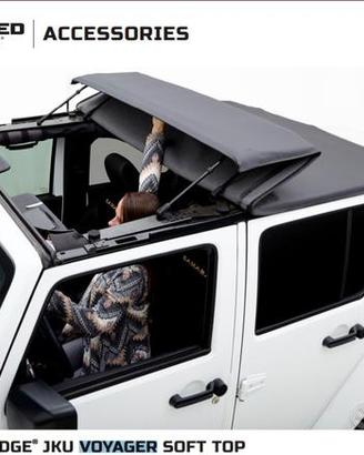 Soft Top VOYAGER JEEP Wrangler JK 4 porte