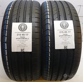 2 GOMME 215 45 17 FULDA A68917