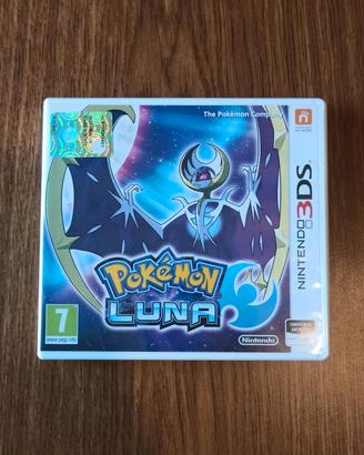 Pokémon Luna - Custodia e libretti originali - 3DS