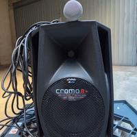 Cassa/amplificatore 8'' 300W