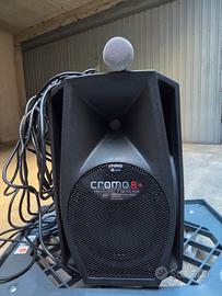 Cassa/amplificatore 8'' 300W