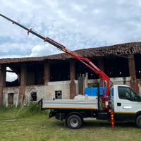 Iveco Daily 60 con gru e ribaltabile