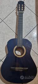 chitarra Miguel Almeria blu + custodia ritiroamano