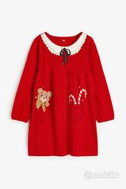 Abito in jersey stampato 6-8 anni