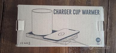 Caricatore cellulare wireless scaldatazza