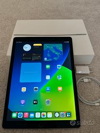 Apple iPad Pro 12.9” 128GB Wi-Fi+Cellular Completo