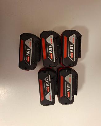 Batteria Bosch 18v 4/5/6 ah