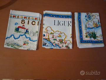 3 Strofinacci Canovacci Cotone Liguria Sicilia