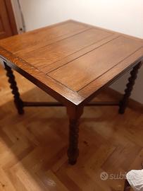 tavolo antico quadrato allungabilr