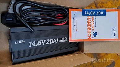 Caricabatteria lifpo4,pompa acqua,regolatore gas