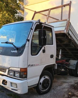 Splendido Isuzu npr ribaltabile trilaterale