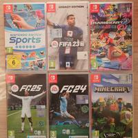 Nintendo Switch 1 + 7 giochi