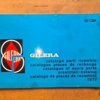 Catalogo parti ricambio Gilera 1977