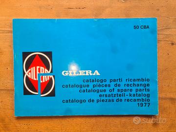 Catalogo parti ricambio Gilera 1977