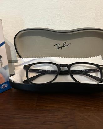 Occhiali da Vista Ray-Ban RX7159 - Nero Lucido - T