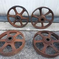 Ruote in ferro vintage