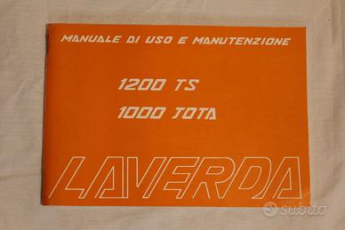Manuale Laverda 1200TS e 1000JOTA