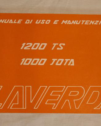 Manuale Laverda 1200TS e 1000JOTA