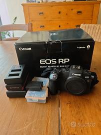 Canon Eos RP Full frame + Accessori (attacco RF)