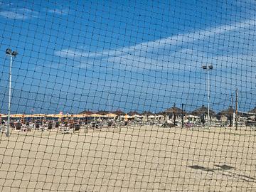 RETE PERIMETRALE PER CAMPO BEACH TENNIS/SOCCER